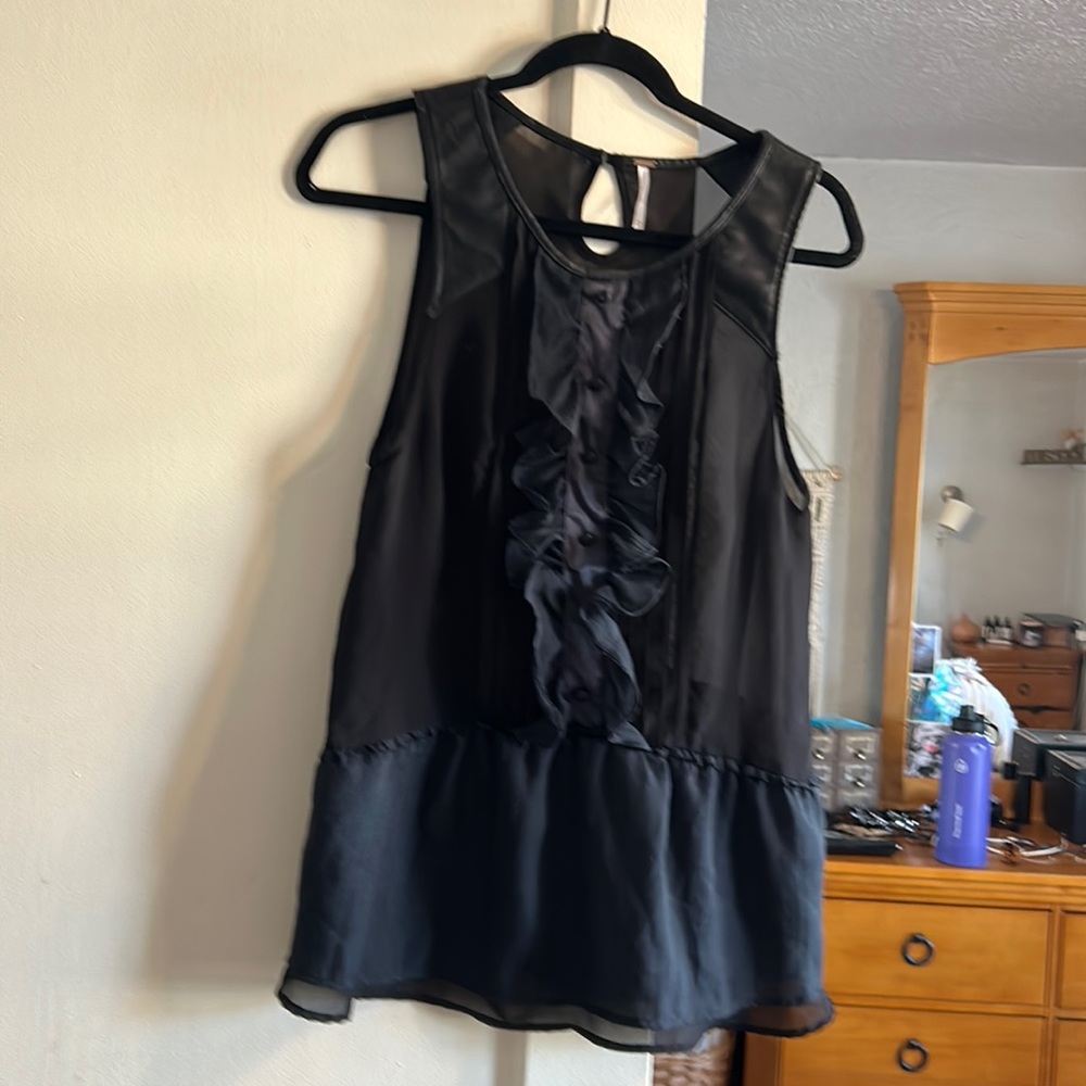 Black free people tunic